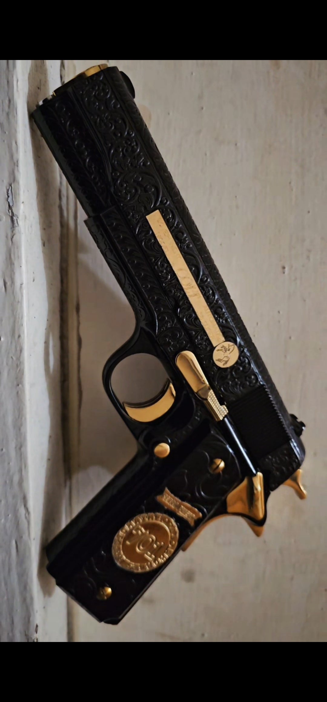 1911 Engraving Gold/Silver