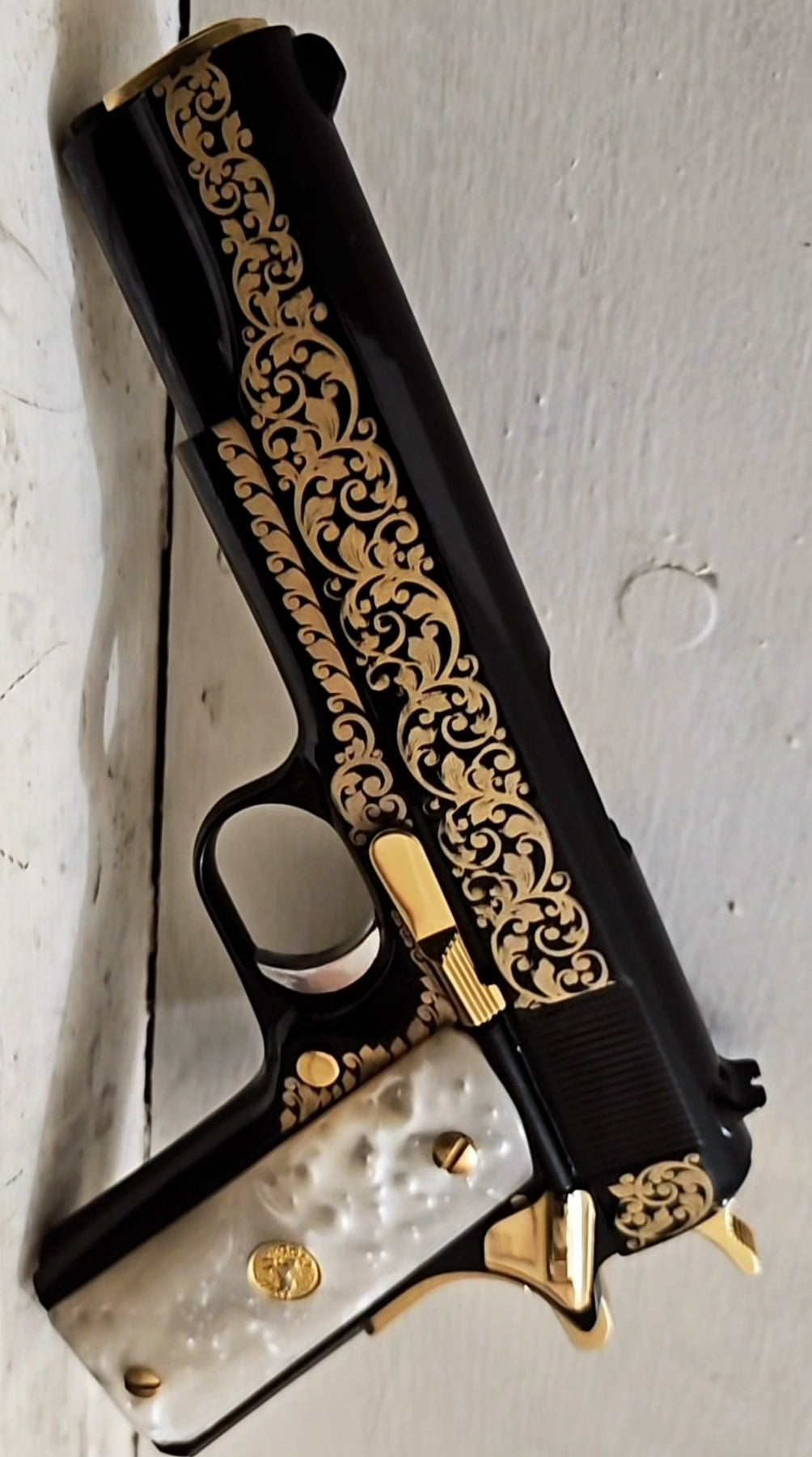 1911 Engraving Gold/Silver